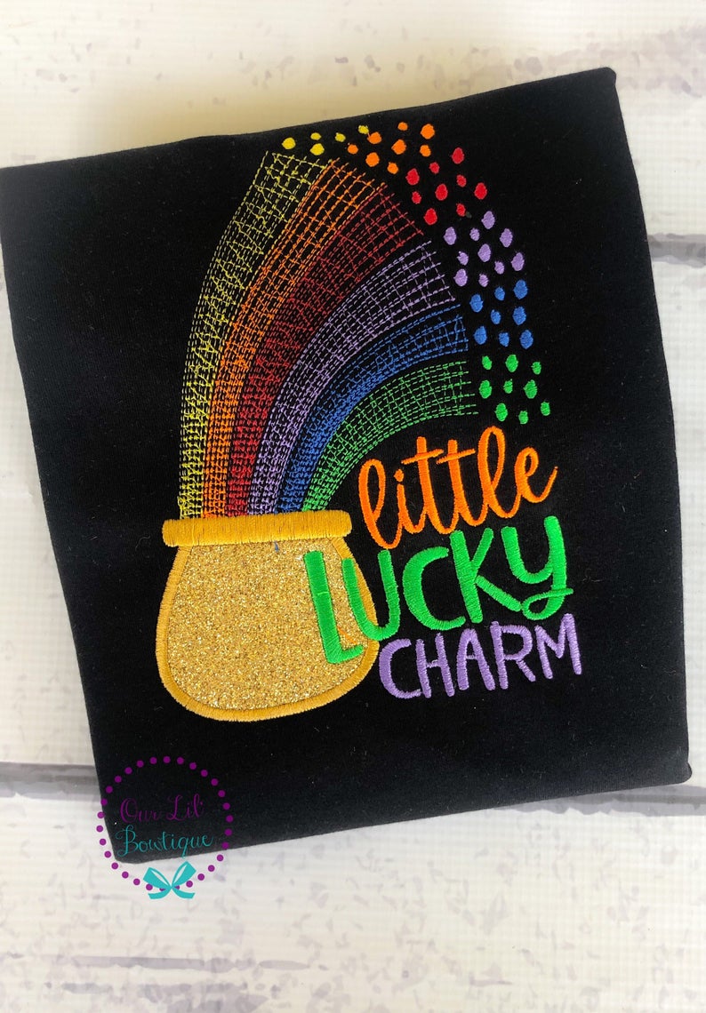 Little Lucky Lady Personalized Shirt