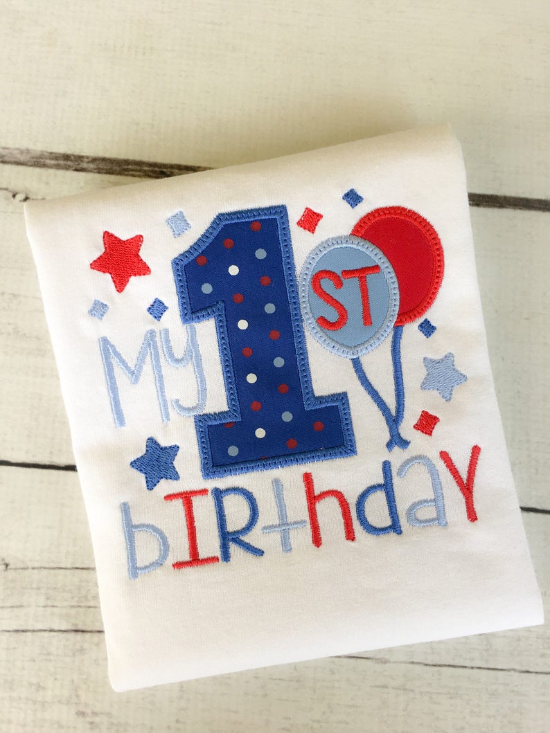 Balloon Personalized Birthday Shirt