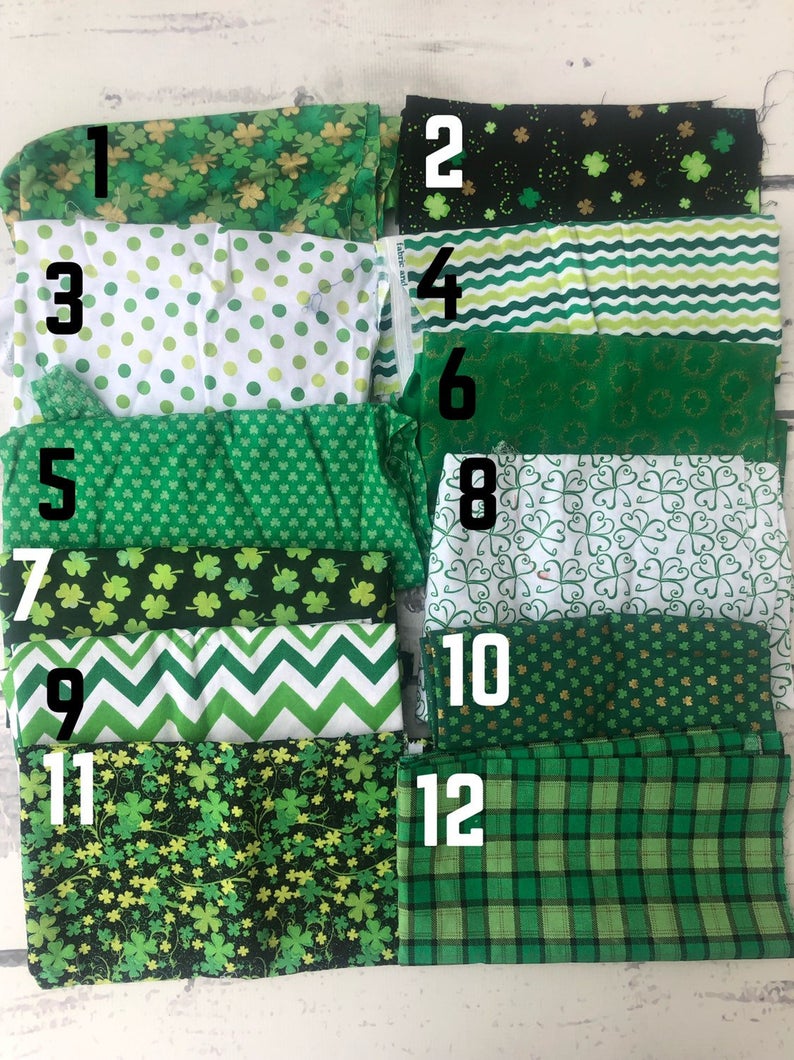 st patricks day dress - green four leaf clover dress