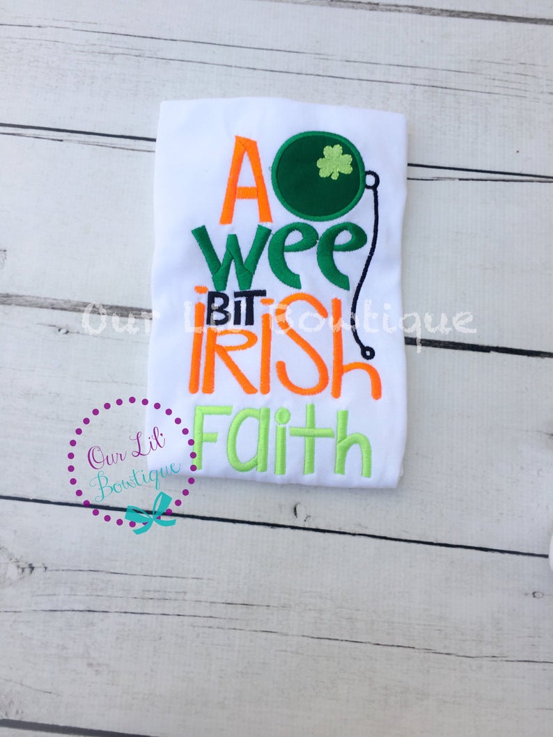 A Wee Bit Irish - St. Patrick's Day Shirt