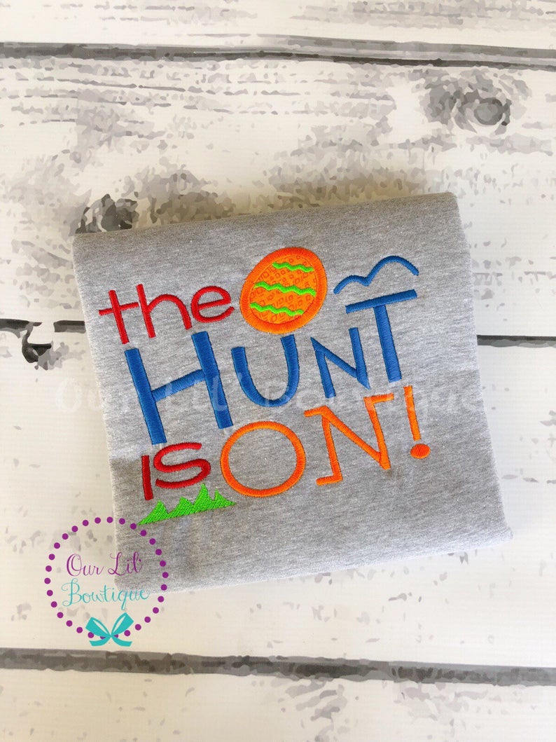 The Hunt Is On - Easter Egg Hunt Shirt